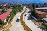 Entregan Avenida Segunda   en Distrito 3 de Cochabamba