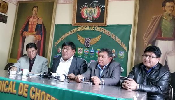 Confederación de Choferes  deja en suspenso paro nacional