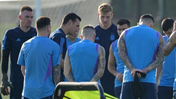 Formación posible de Argentina para el debut del Mundial de Catar