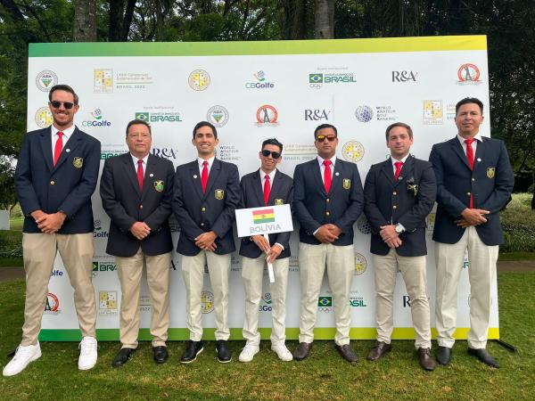 Bolivia logra el séptimo lugar en la Copa los Andes de golf