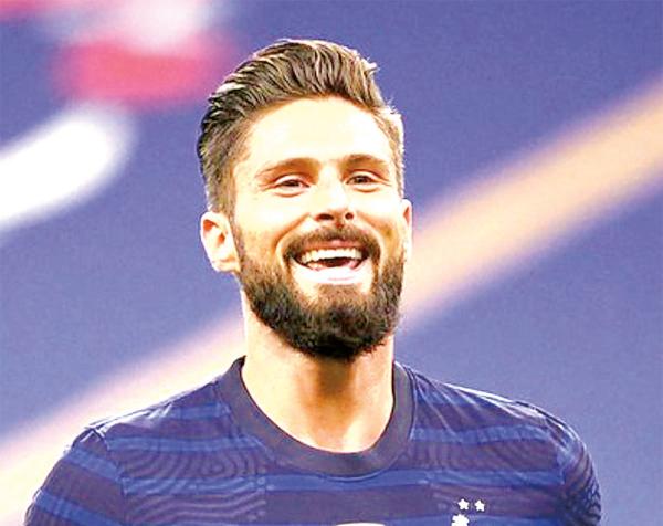 Giroud, máximo goleador francés