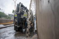 Desplazan centenar de brigadistas para atender emergencias por intensa lluvia