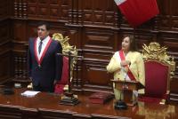 Dina Boluarte juró como  nueva presidenta del Perú