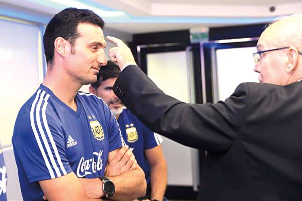 Scaloni quiere «seguir bailando»