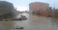 Lluvias causan desbordes de  ríos e inundación de calles