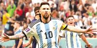 Messi, goleador histórico de la ‘albiceleste’, ayer superó a ‘Batigol’