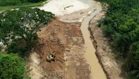 En Portachuelo Searpi canaliza río Piraí