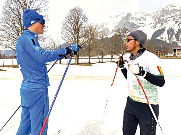 Vargas quiere ser el primer nacido boliviano en ir a los JJOO de invierno