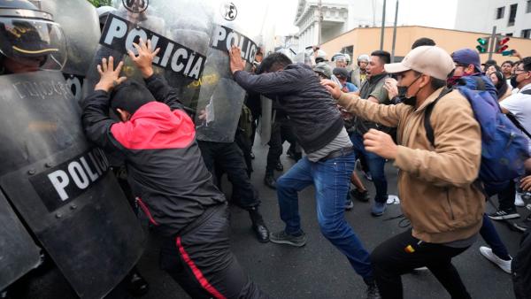 Ejército del Perú justifica la represión a protestas