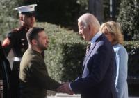 Biden recibe al presidente  ucraniano en la Casa Blanca