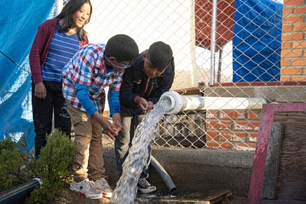 Entregan sistemas de agua   a zonas afectadas por sequía