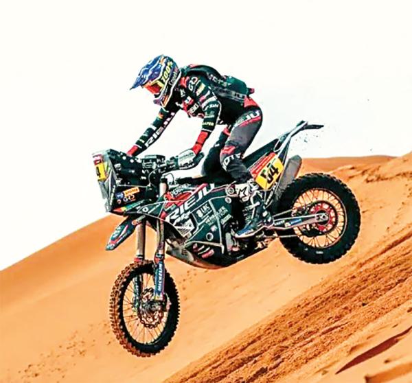 Nosiglia escaló un lugar en la 9° etapa del Dakar