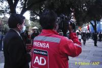 11 periodistas fueron heridos y  golpeados en una sola jornada