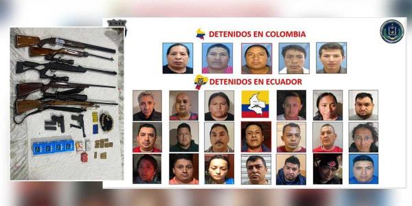 Cae banda dedicada al tráfico  de armamento y explosivos