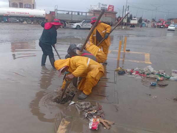 Comuna alteña destina Bs 2 millones para resolver emergencias por lluvias