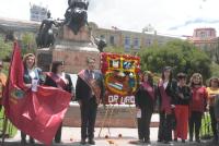 Orureños rindieron homenaje a su tierra