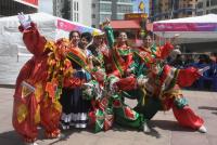 Carnaval ingresa a la ciudad de  La Paz con «matriqui del Pepino»