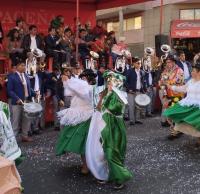 Carnaval paceño termina  con entrada de Corcova