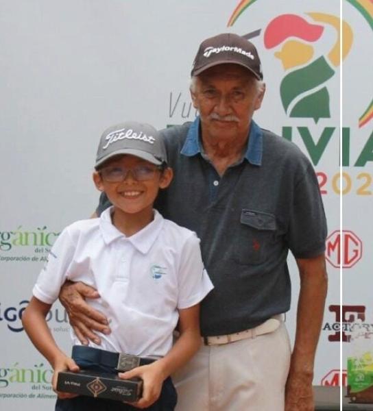 Golfista Arana hace hoyo en uno en Vuelta Bolivia