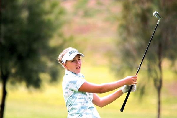 Blanco y Quiroga dan pelea en el Sudamericano Juvenil de golf