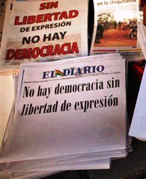 Libertad de expresión pilar  fundamental de EL DIARIO