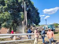 Continúan perforaciones para  incrementar pozos de agua