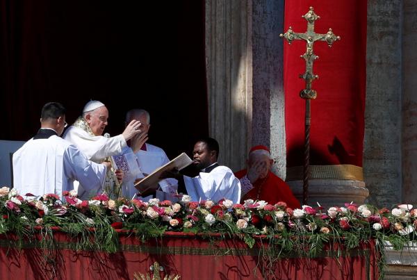 El papa Francisco recordó a  Nicaragua en mensaje pascual