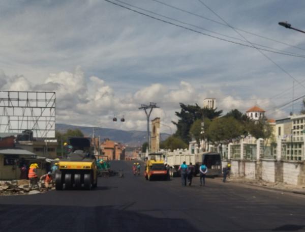 Nuevo asfalto de avenida Baptista estará listo este 27