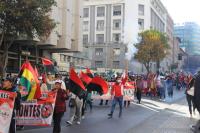 Con descontento y movilizaciones  los trabajadores celebran su día