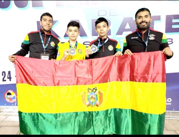 Karate: Bolivia consigue 10 preseas en Sudamericano