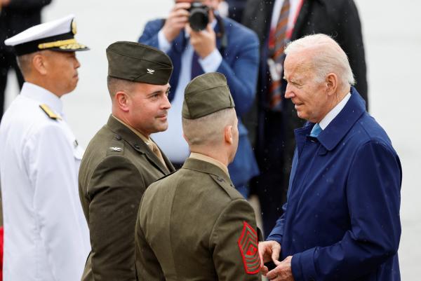 Joe Biden llega a Japón para  participar en cumbre del G7