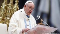 Papa pide al mundo no acostumbrarse  a los conflictos, la guerra y la violencia