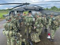 Llega apoyo internacional a Colombia  para la búsqueda de cuatro menores