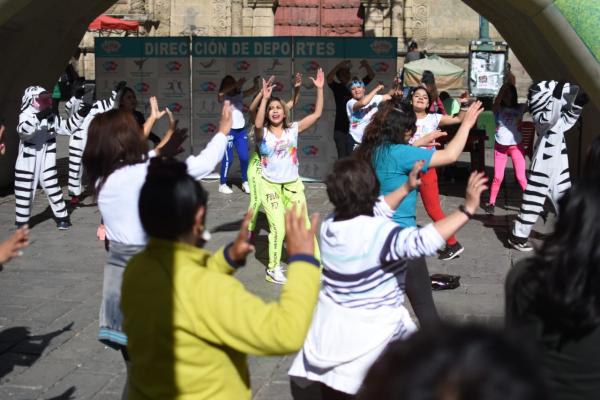 Ciudadanía celebra Día del Desafío  realizando distintas actividades físicas