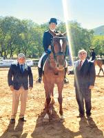 Binomio Arce y T-Selecto  en la Copa FEI Challenge