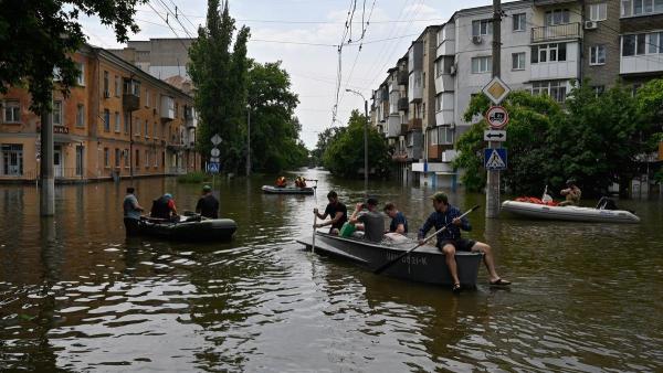 Confirman que nivel de río  Dniéper comienza a bajar