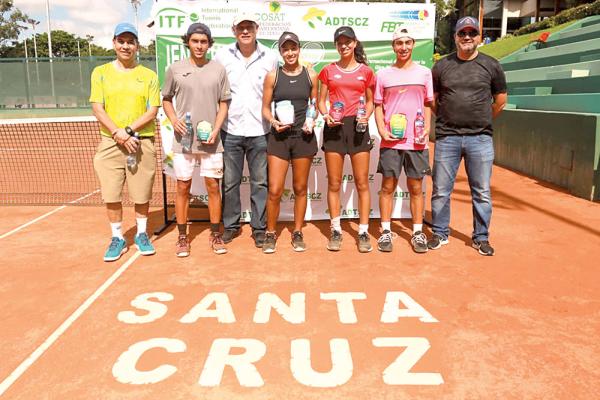 Bolivia consigue diez  títulos  internacionales en tenis juvenil