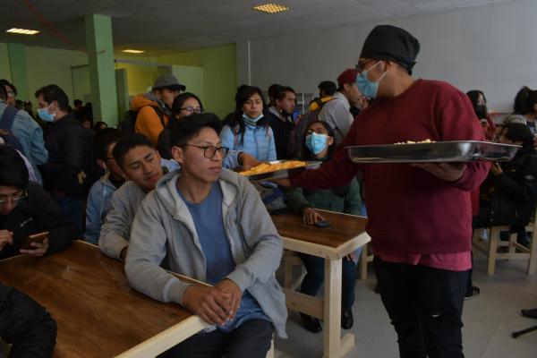 UMSA reabre comedor luego de  tres años, con almuerzo a Bs 10