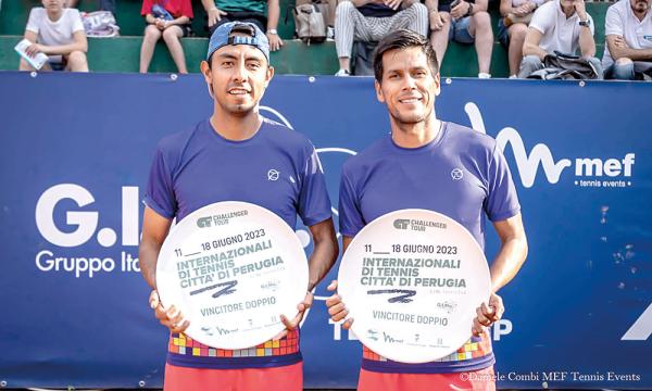 Arias y Zeballos son campeones en Italia