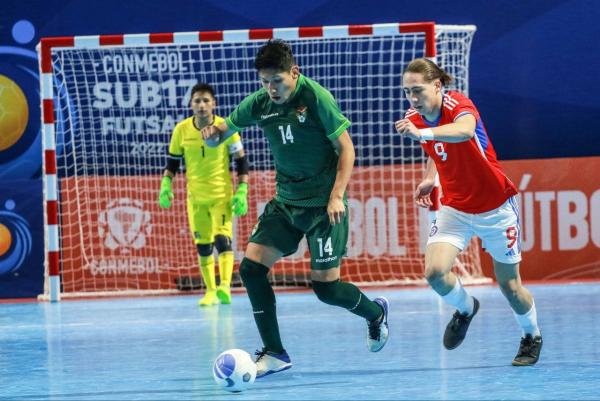 Bolivia queda eliminada del Sudamericano Sub17 de futsal