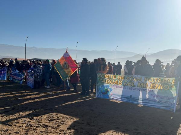 Amplían sistema de agua  potable en el Distrito 15