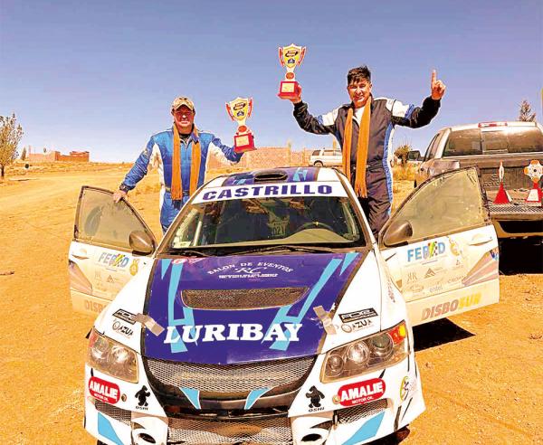 Castrillo, de punta a punta,  brilla en el circuito Montero