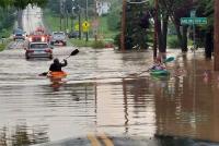 Advierten peligro de inundaciones  catastróficas por lluvias en EEUU