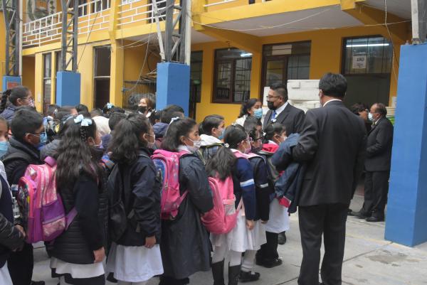 Cinco departamentos retornan  a clases con horario ampliado