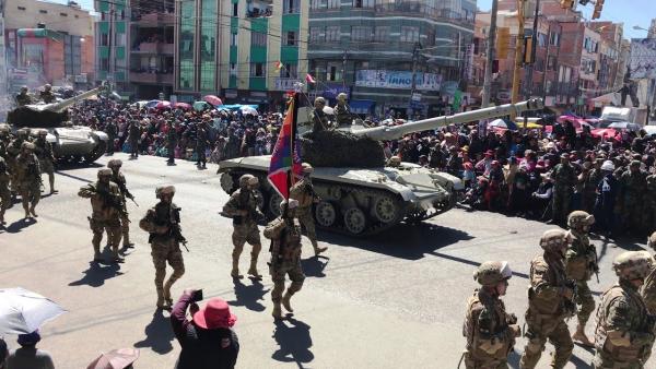 La parada militar de las FFAA se  realizará el 7 de agosto en Tarija