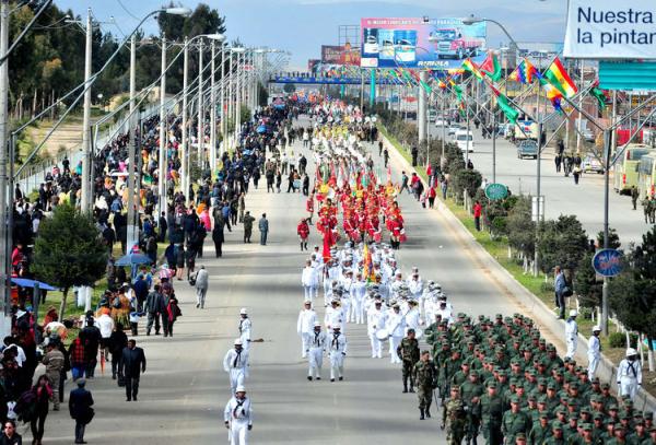 Desfile cívico militar  será este viernes 4