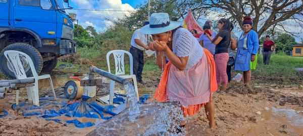 Inversión llega Bs 2.500  millones en agua y riego