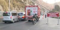 Cierran carriles de la autopista La Paz-El Alto