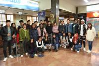 Estudiantes de la UPEA visitaron al Decano de la Prensa Nacional