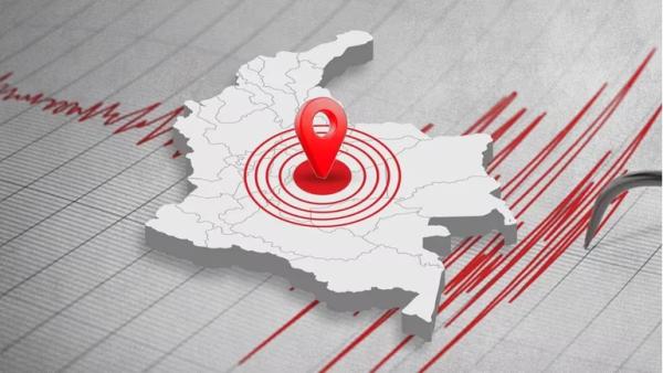 Tres sismos de magnitud moderada  de 3.8 grados sacuden a Colombia